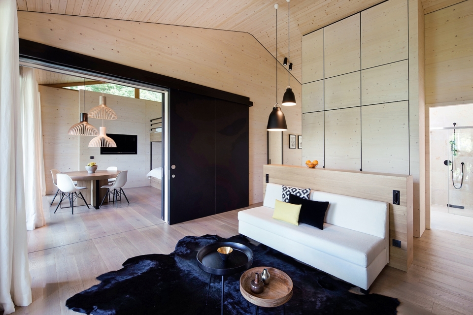 Alpenchalet apartment – living room