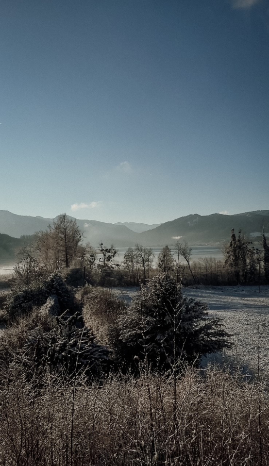 Landschaft Schnee